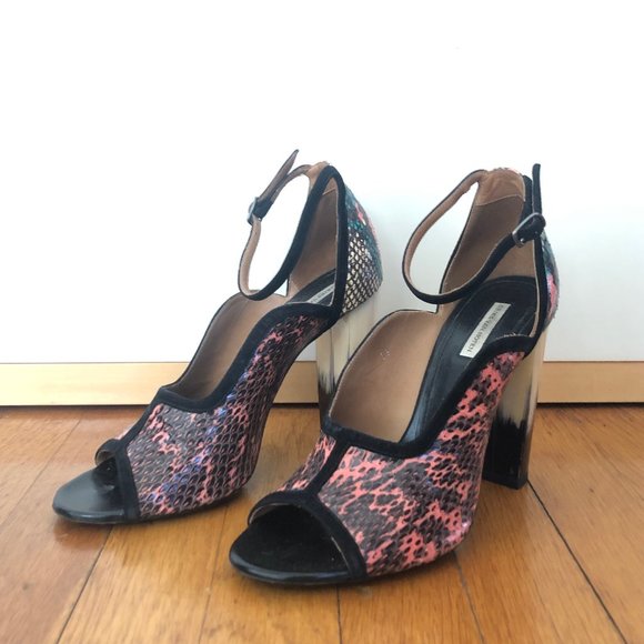 Dries Van Noten Open Toe Pumps - Picture 1 of 5